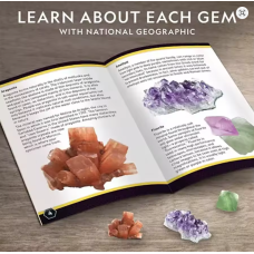 Игровой набор для раскопок кристаллов Mega Gemstone Dig Kit  Crystal Mining Educational Toy for Kids