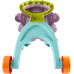 Музичні розвивальні ходунки Фіолетова мавпочка Fisher Price Learn With Me Purple Monkey Walker