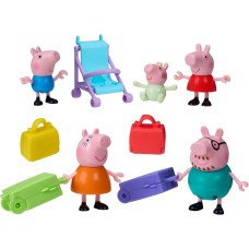 Набор фигурок Путешествия Пеппы Большое семейное приключение Peppa Pig Peppa s Travels  Big Family Adventure Figure