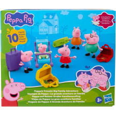 Набор фигурок Путешествия Пеппы Большое семейное приключение Peppa Pig Peppa s Travels  Big Family Adventure Figure