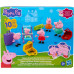 Набір фігурок Подорож Пеппи Велика родинна пригода Peppa Pig Peppa s Travels  Big Family Adventure Figure