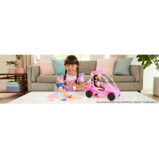 Игровой набор Барби розовый пляжный багги Barbie Mysteries Beach Detectives Playset and Beach Themed Игровой набор Барби розовый пляжный багги Barbie Mysteries Beach Detectives Playset and Beach Themed