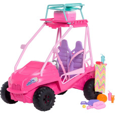 Игровой набор Барби розовый пляжный багги Barbie Mysteries Beach Detectives Playset and Beach Themed Игровой набор Барби розовый пляжный багги Barbie Mysteries Beach Detectives Playset and Beach Themed