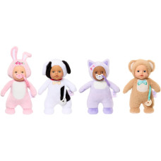 Мягкие плюшевые куклы Беби борн Baby born Cozy Cuties Soft Baby Doll Cat and Bunny 2 Pack