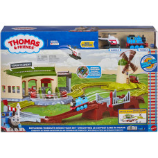 Томас и друзья игровое депо с железной дорогой Fisher Price Thomas Friends Exploring Tidmouth Sheds Train JWC72