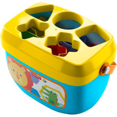 Развивающий набор из кубиков с ведёрком Fisher Price Baby s First Blocks and Rock a Stack Toy Set
