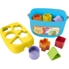Развивающий набор из кубиков с ведёрком Fisher Price Baby s First Blocks and Rock a Stack Toy Set