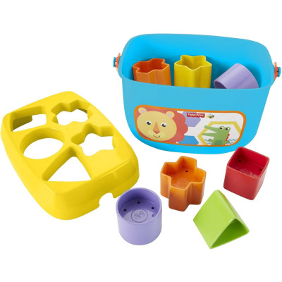 Розвиваючий набір з кубиків з відерцем Fisher Price Baby s First Blocks and Rock a Stack Toy Set