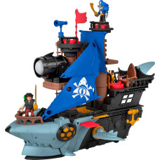 Игровой набор Пиратский корабль с акулой Imaginext Shark Bite Pirate Ship Playset JLC50