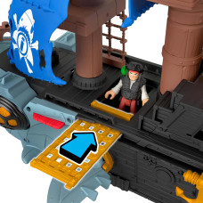 Игровой набор Пиратский корабль с акулой Imaginext Shark Bite Pirate Ship Playset JLC50