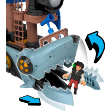 Игровой набор Пиратский корабль с акулой Imaginext Shark Bite Pirate Ship Playset JLC50