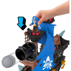Игровой набор Пиратский корабль с акулой Imaginext Shark Bite Pirate Ship Playset JLC50