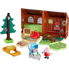 Игровой набор Домик Пеппы и малышки Эви Peppa Pig Peppa s Travels Cabin Adventure Playset  G3251