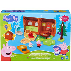 Игровой набор Домик Пеппы и малышки Эви Peppa Pig Peppa s Travels Cabin Adventure Playset  G3251