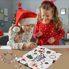 Рождественский адвент календарь 2026 для создания браслетов Christmas Advent Calendars Bracelets