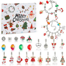 Рождественский адвент календарь 2026 для создания браслетов Christmas Advent Calendars Bracelets