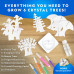 Набір для вирощування кристалів на деревах National Geographic Crystal Growing Kit Grow 6 Crystal