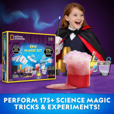 Набор STEM для фокусов National Geographic Epic Magic Kit with 175