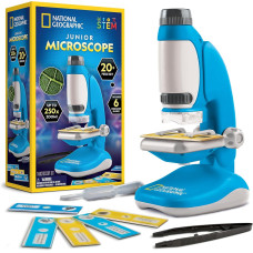 Набор STEM Детский научный микроскоп  National Geographic Junior Microscope Science Kit with 250x Magnification