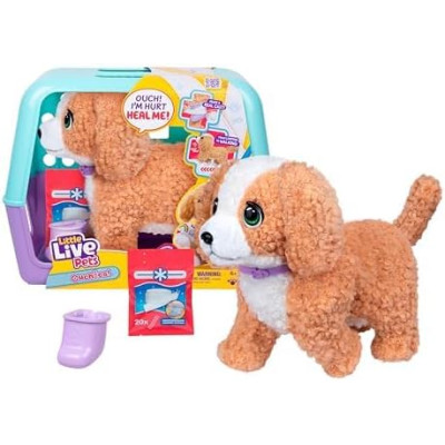 Інтерактивний плюшевий пудель Little Live Pets Ouchies Hazel The Poodle Plush Walking