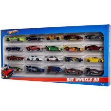 Набір машинок Хот Вілс 20 шт Hot Wheels 20-Car Gift Pack Assorted