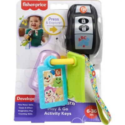 Набір ігрових ключів Фішер-прайс Fisher-Price Laugh & Learn Play & Go Keys