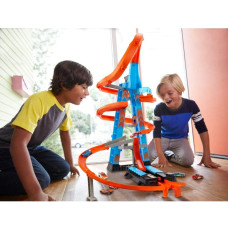 Трек Хот Вилс Небоскрёб Hot Wheels Sky Crash Tower Track Set