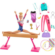 Лялька Барбі гімнастика Barbie Gymnastics Playset