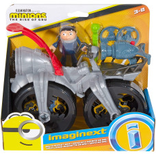 Велосипед Миньона Фишер-Прайс Fisher-Price Imaginext Minions Gru's Rocket Bike