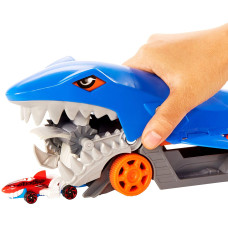 Акула Транспортер Хот Вилс Hot Wheels Shark Chomp Transporter Playset Акула Транспортер Хот Вилс Hot Wheels Shark Chomp Transporter Playset