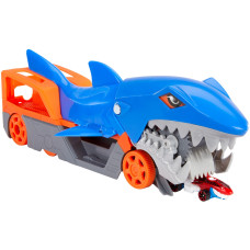 Акула Транспортер Хот Вилс Hot Wheels Shark Chomp Transporter Playset Акула Транспортер Хот Вилс Hot Wheels Shark Chomp Transporter Playset
