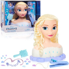Холодне серце голова манекен Frozen 2 Deluxe Elsa The Snow Queen Styling Head
