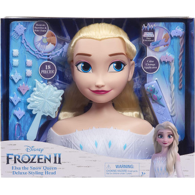 Холодне серце голова манекен Frozen 2 Deluxe Elsa The Snow Queen Styling Head