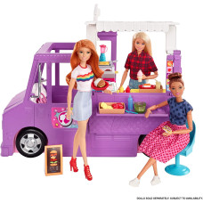 Фургончик с едой Барби Barbie Fresh 'n Fun Food Truck GMW07