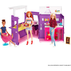 Фургончик с едой Барби Barbie Fresh 'n Fun Food Truck GMW07